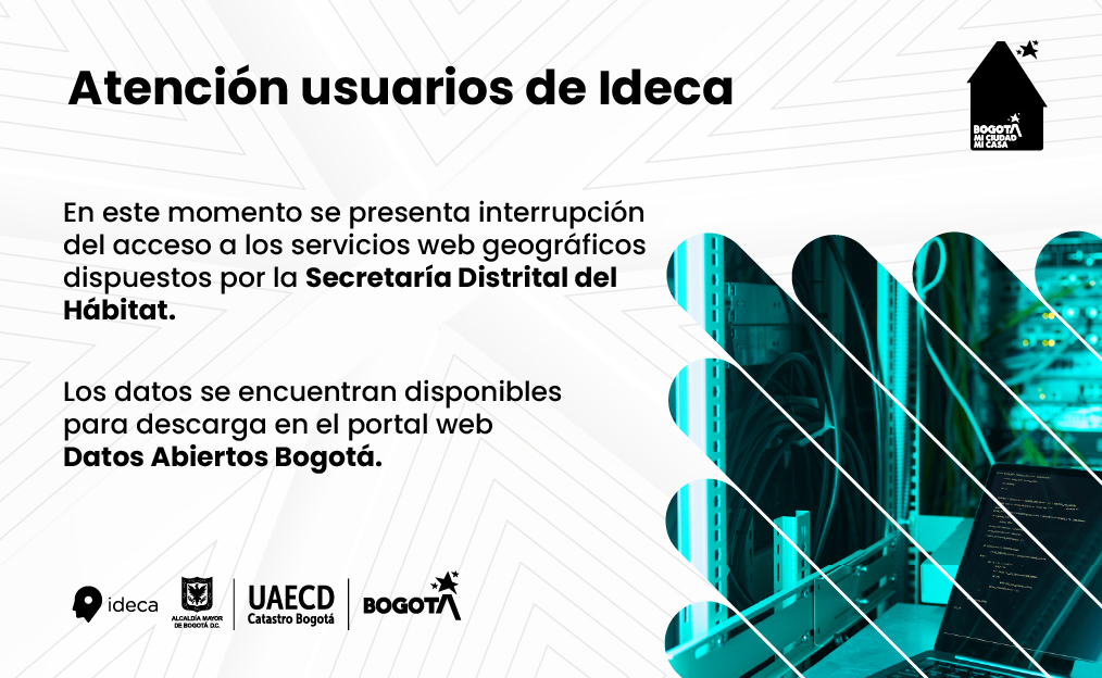 Banner indisponibilidad servicios SDHT