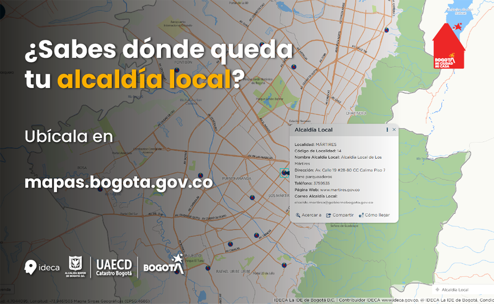 ¡Ingresa aquí y ubica tu alcaldía local!