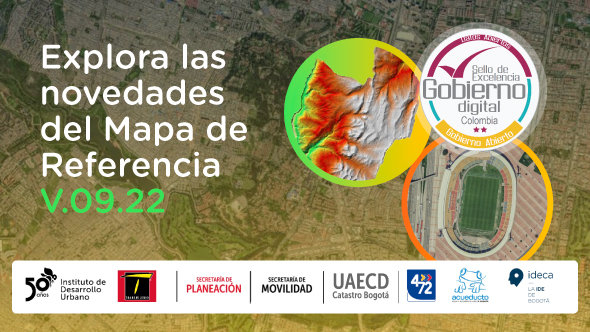 Mapa de Referencia de Bogotá v09.22