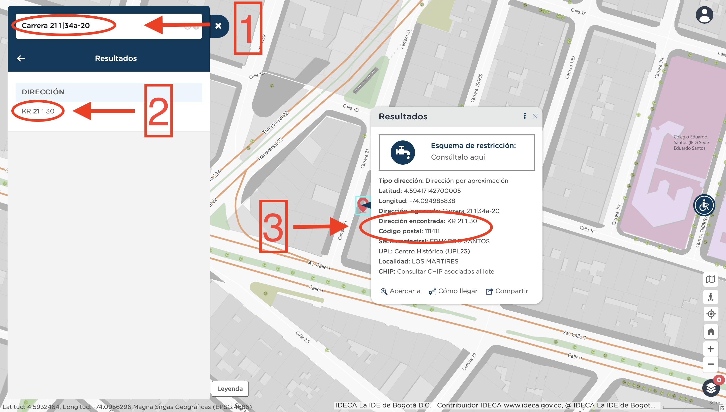 El código postal es útil para comprar por internet