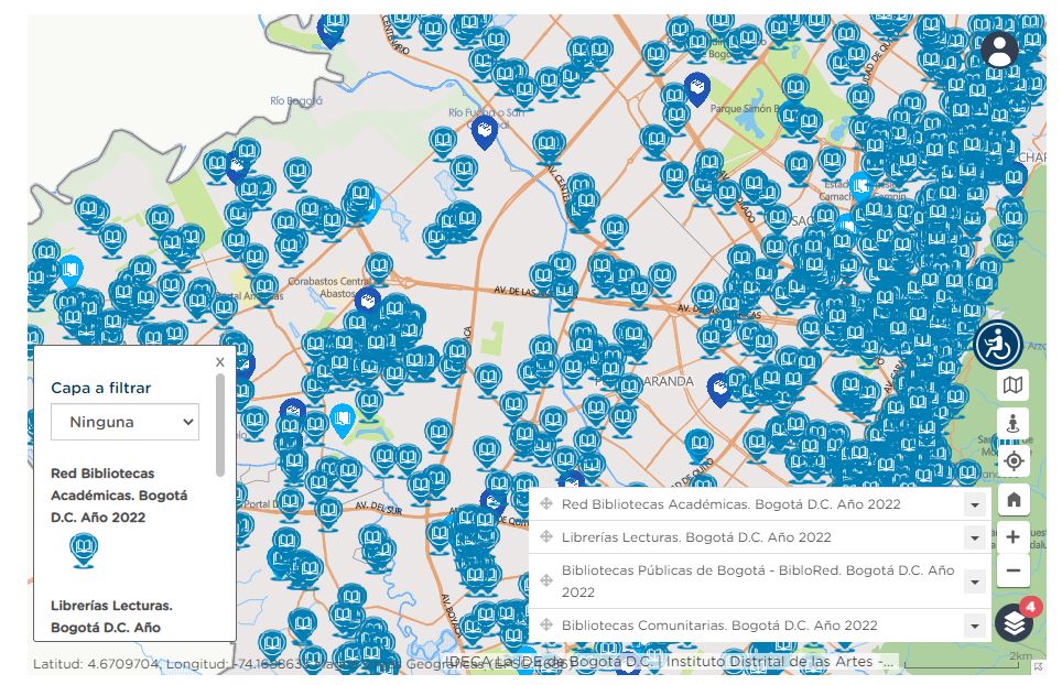 Red Librerías y Bibliotecas de Bogotá