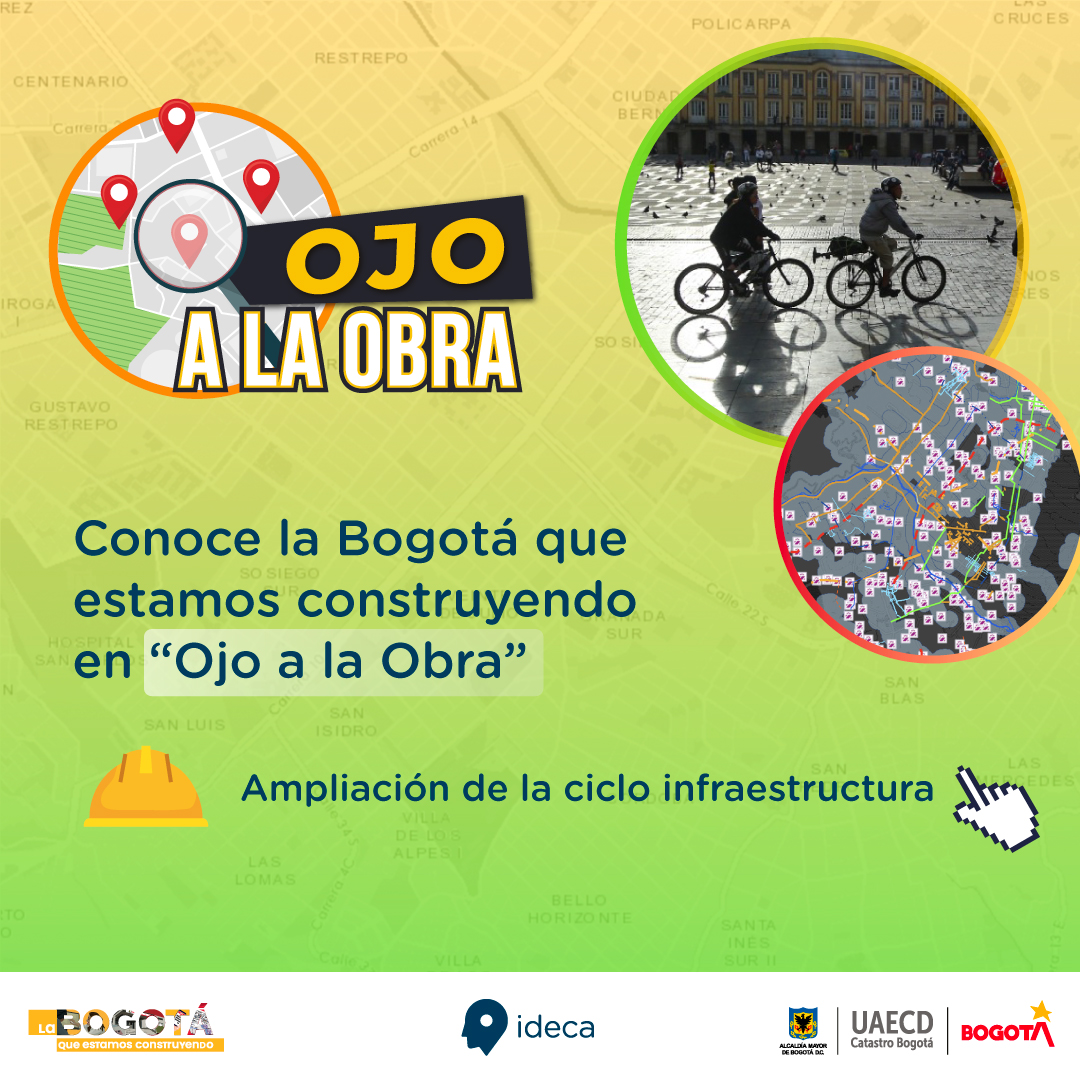Ojo a la Obra en Mapas Bogotá