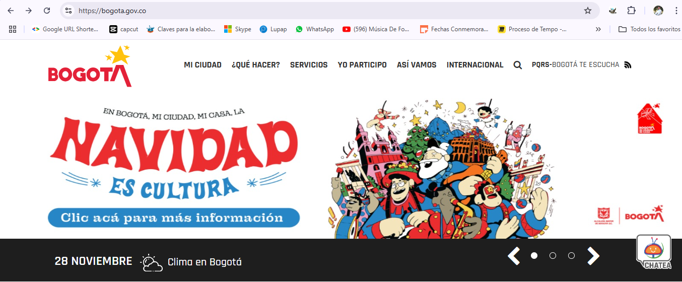 Paso 1 Navidad Bogotpa.gov.co