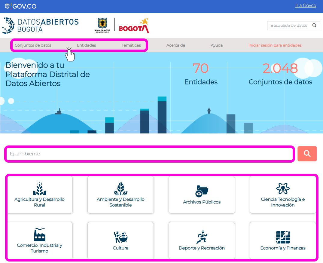 Datos Abiertos Bogotá 