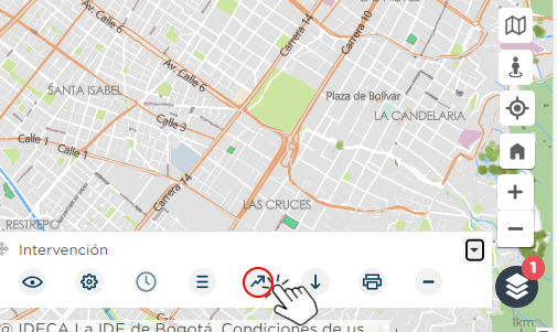 Tablero Control Mapa Intervención Centro Gobierno Local