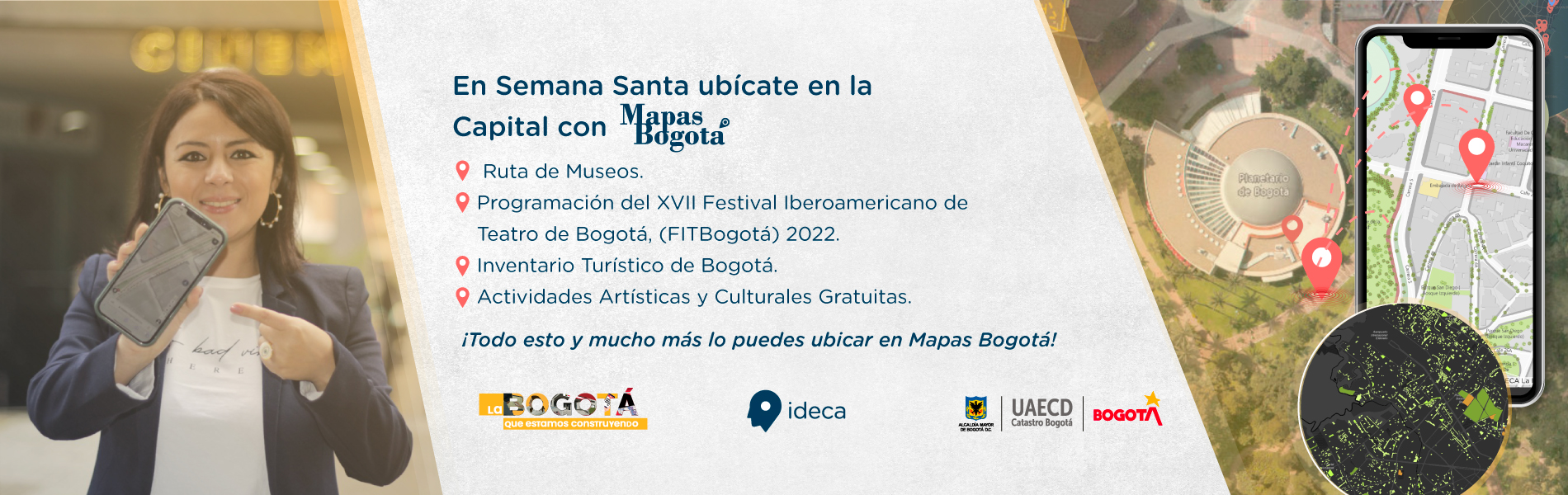 Mapas Bogotá Semana Santa