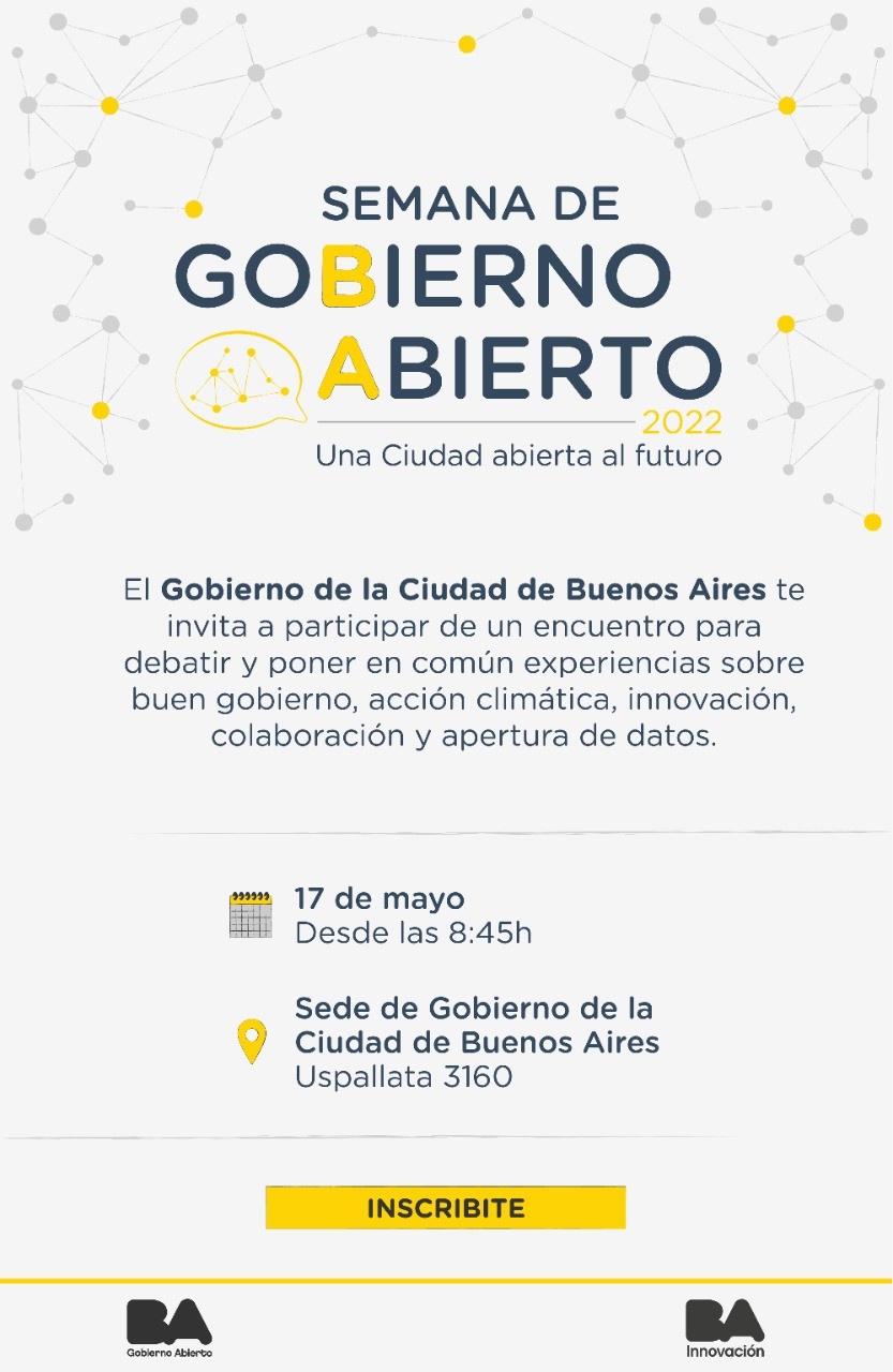 Semana Gobierno Abierto2022 Buenos Aires